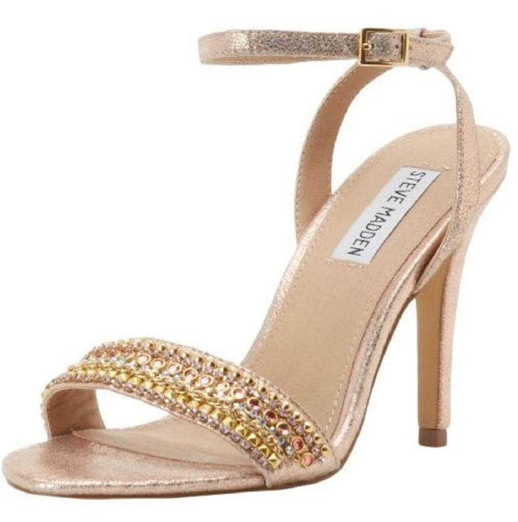 ... -Shoes-Steve-Madden-LOVERR-Heels-Strappy-Rhinestones-Sandals-Gold