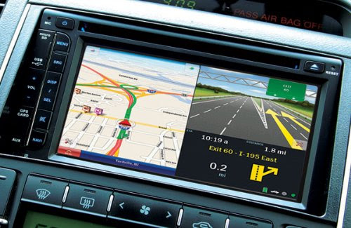 RoadtripTM In-Dash Double Din DVD Player w/GPS Navigation & Bluetooth