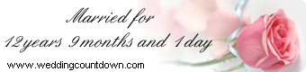 wedding countdown