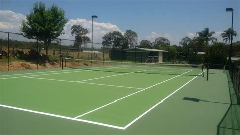 Is the water based acrylic paint my car is painted with essentially the same as the artist acrylic paint i paint pictures with? Tennis Court, Wilton, NSW | Dynamic Sports Facilities
