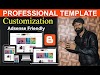 Blog Customization Like A Pro Website | AdSense Approval Template | My Site Template