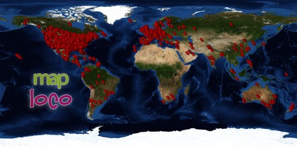 Locations of Site Visitors