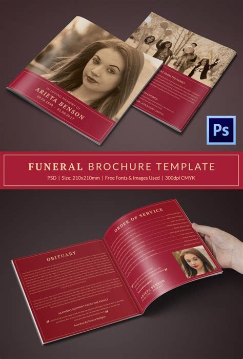 Just press the print button then you got a calendar. Obituary Template - 10+ Free Word, PSD Format Download
