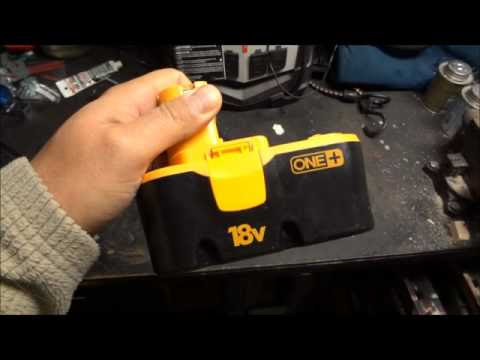 Repair/Revive/Recondition Cordless Tool Batteries | How To Save Money 