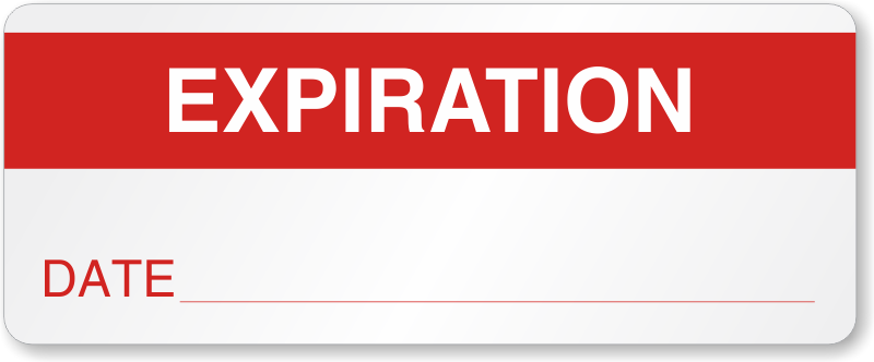 Expiration Date Labels