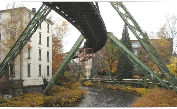 Conheça o monotrilho de Wuppertal, o primeiro trem suspenso do mundo