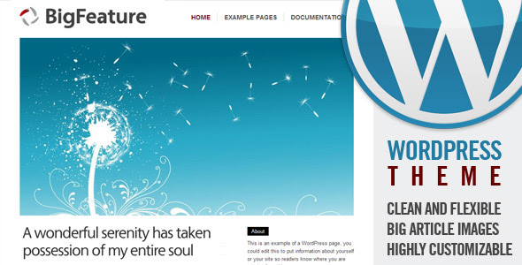 Download BigFeature - Wordpress Theme WordPress Theme