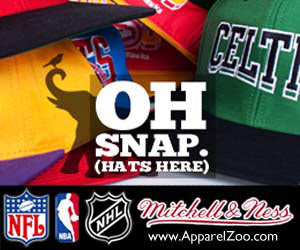 Mitchell & Ness NBA, NFL and NHL Snapback Hats