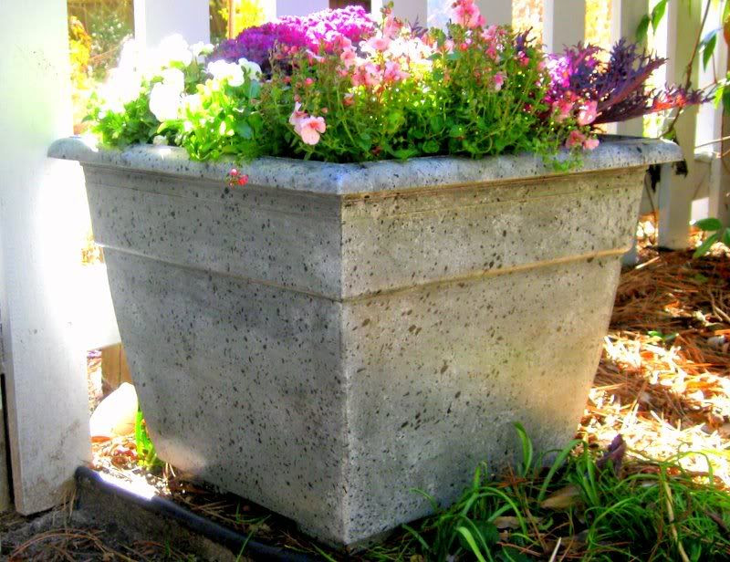 How To Faux Finish A Plastic Flower Pot Diy Home Staging Tips
