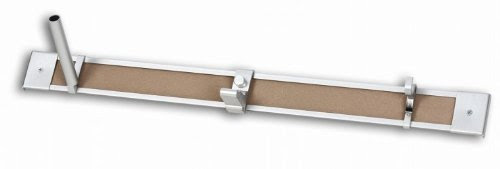Marsh Industries MR-208-3PKT 2 in. x 8 Aluminum Map Rail with 2166 Tan Plas-Cork Insert - 3 Package