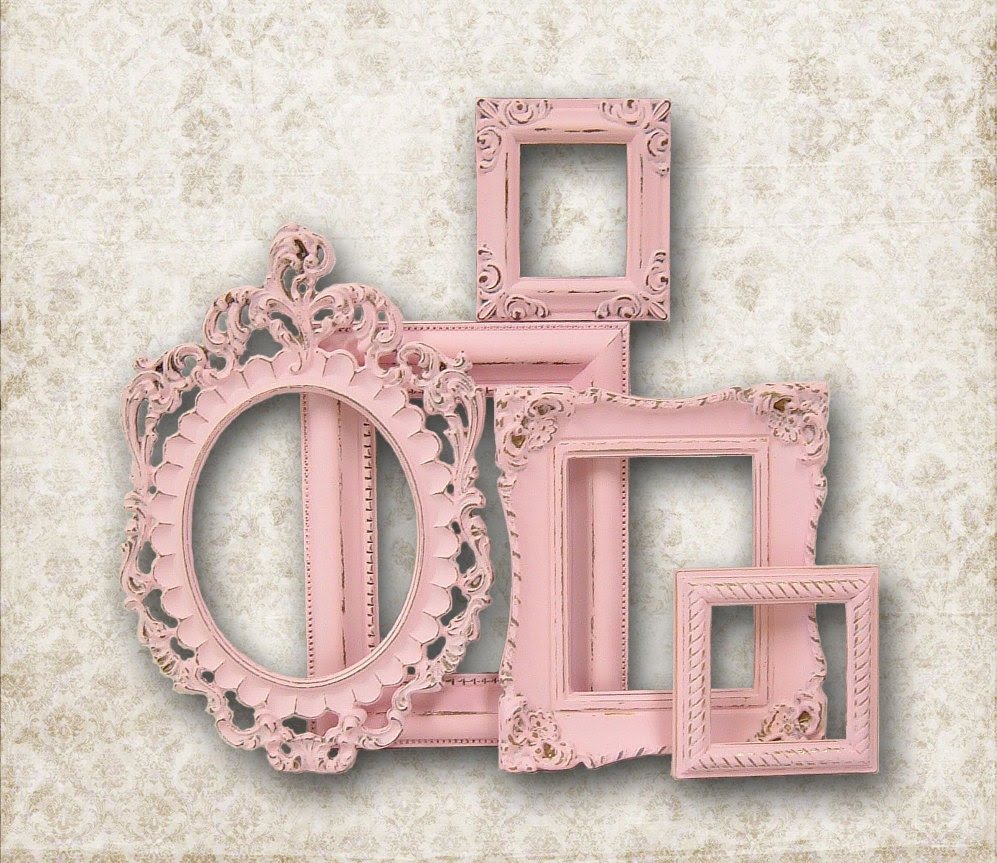 RESERVED FOR M Shabby Chic Picture Frame by MountainCoveAntiques