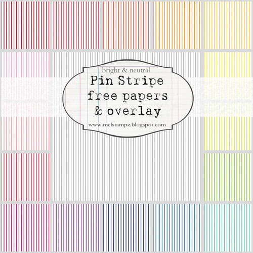 Collage preview pin stripe
