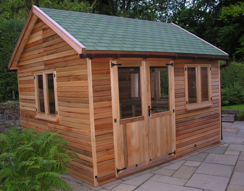 westernred cedar wood garden sheds and summerhouses designer 