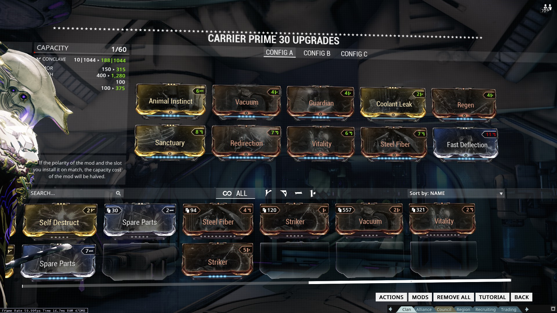 100 Forma Carrier Prime Fan Zone Warframe Forums