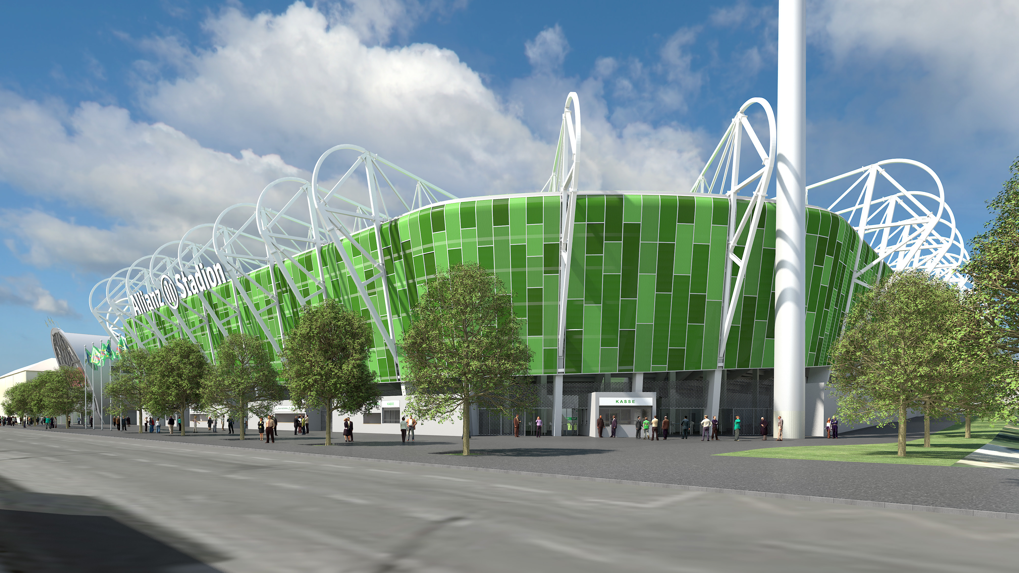Video: Rapid visualisiert Allianz-Stadion | Sky Sport Austria