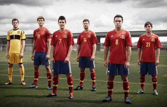 Spanje EK thuisshirt 2012/2013 - Voetbalshirts.com