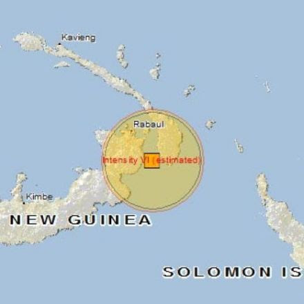 Magnitude 7.7 earthquake strikes near Papua New Guinea