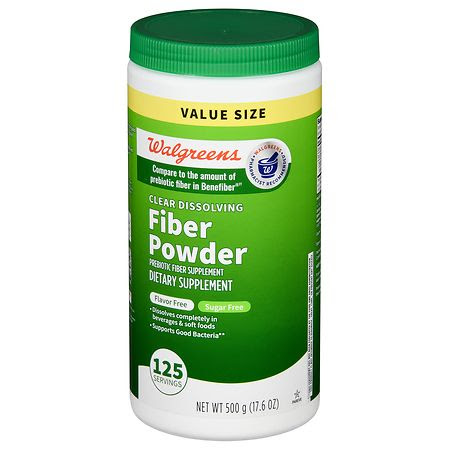 clear soluble fiber powder
