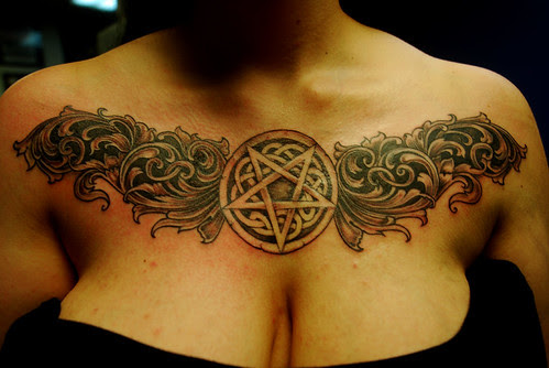 tattoed woman
