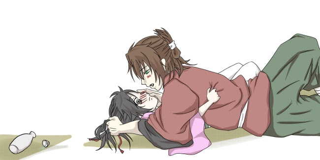 沖千 動かねば 闇にへだつや 花と水