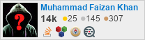 profile for Mohammad Faizan Khan on Stack Exchange, a network of free, community-driven Q&A sites