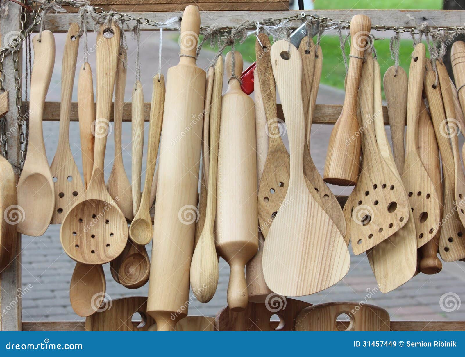 Wooden Kitchen Tools Royalty Free Stock Images - Image: 31457449