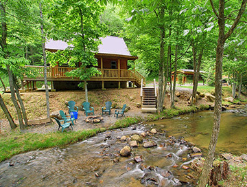 Lands Creek Log Cabins - Bryson City, North Carolina