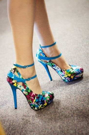 colorful platform heels heels zone