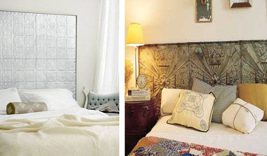 tin headboard ceiling diy Ceiling tile Tiles