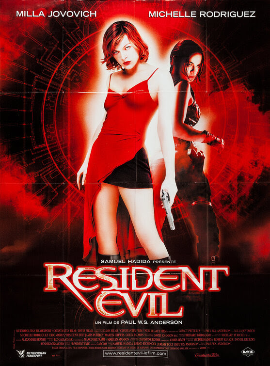 Resident Evil Movie Poster (#3 of 5) - IMP Awards