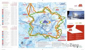 sella ronda mapa sjezdovek Sella Ronda   lyžařské středisko, lyžování: mapa, sjezdovky, ceny  sella ronda mapa sjezdovek