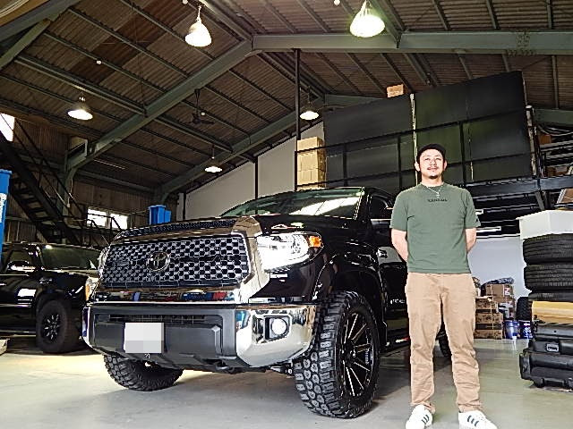 愛知県名古屋市ｓ様 19y Tundra Sr5 4wd アメ車 逆輸入車の中古車 カスタム 買取ならフェアライン