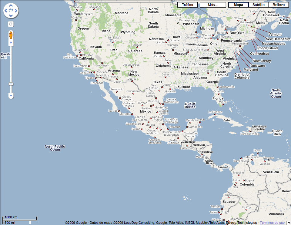 Google Mexico Map Oneiroitan1