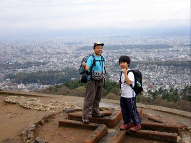 大文字山から醍醐山 ハイキングでダイエット