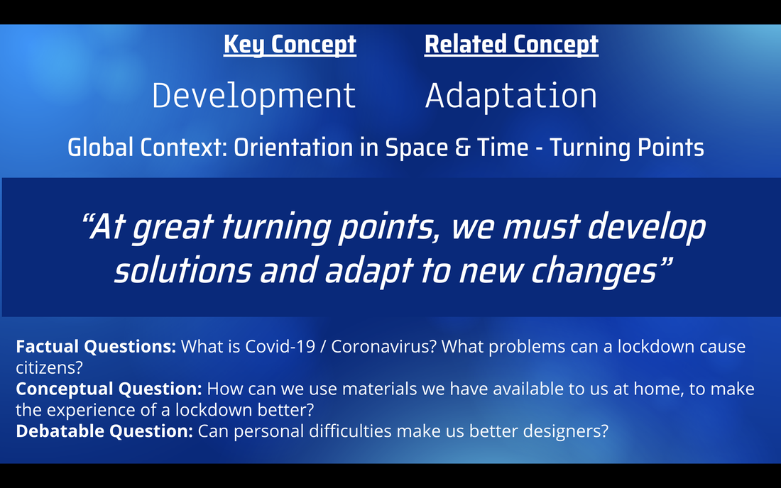 Covid-19: DESIGN CHALLENGE