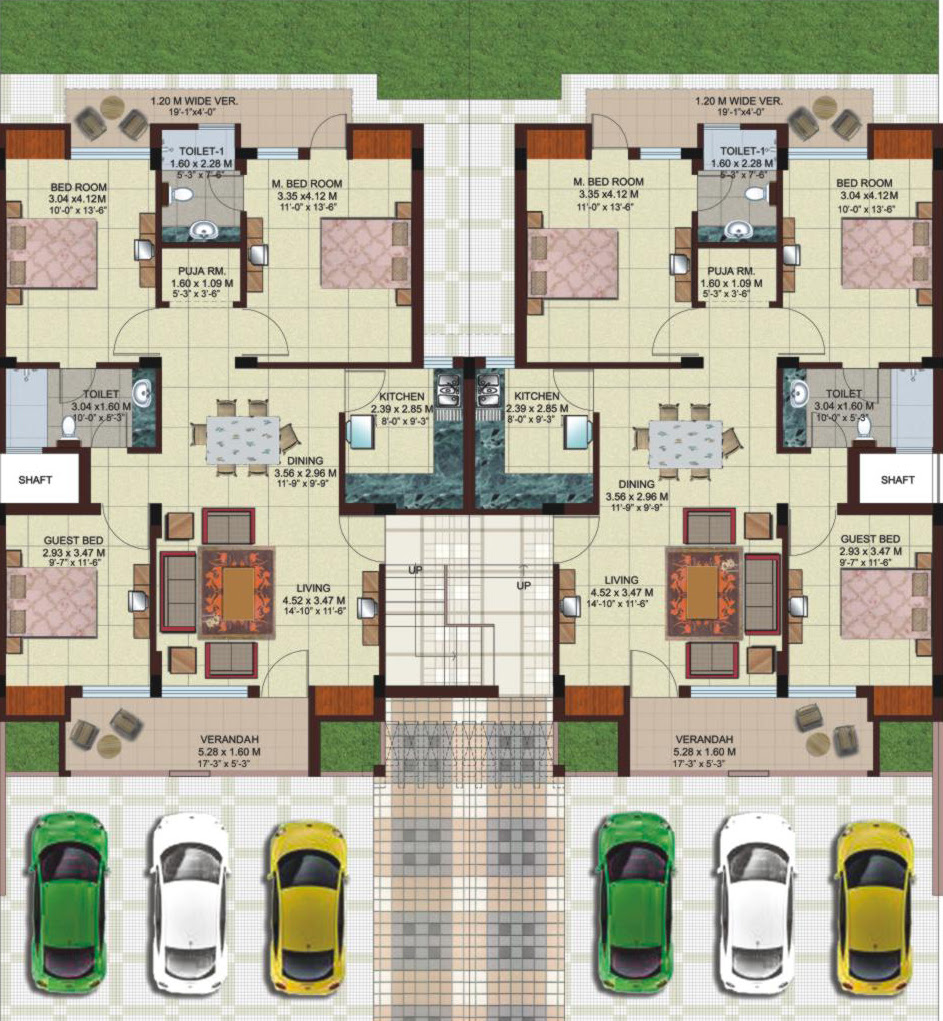 Woodwork 3 Bed Unit Plans PDF Plans