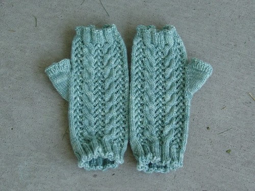 Merletto Mitts