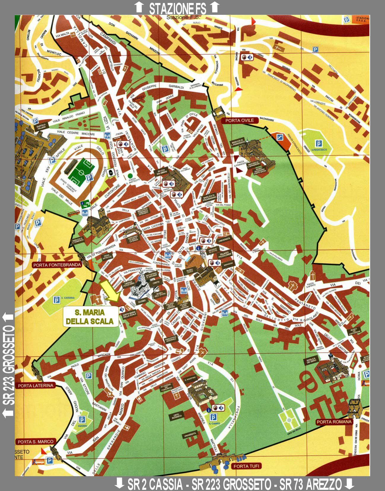 Stradario Di Siena