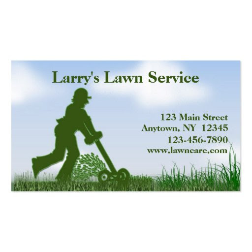 Lawn Care Business Card | Zazzle