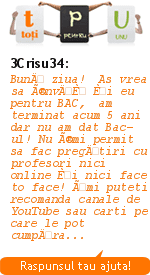 Raspunsul tau ajuta