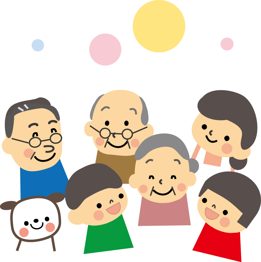 家族のイラスト無料 フリー素材