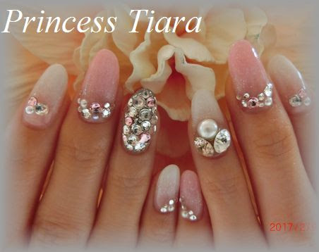 キラキラピンクスカルプ 豊田市のネイルサロン スクールprincess Tiara