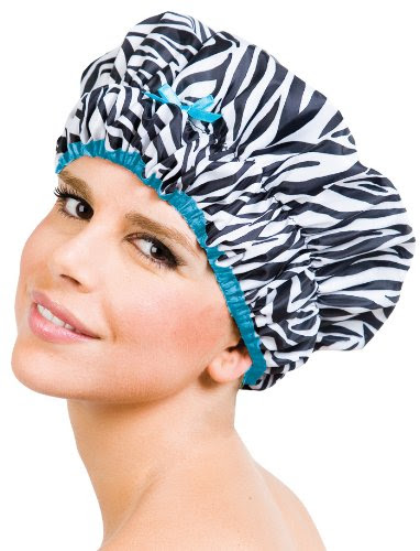 Betty Dain Stylish Design Mold Resistant Shower Cap, The Fashionista Collection, 