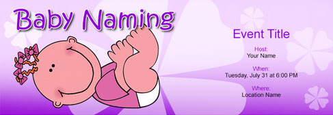 Free Baby Naming Namakaran invitation with India s 1 