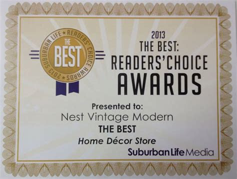 suburban life  readers choice awards  home decor