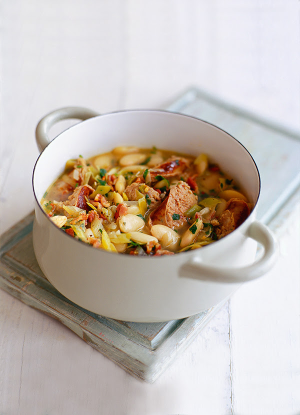 Toulouse Sausage Casserole Recipe With Butter Beans 