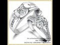 Cincin Emas Putih Wanita Simple