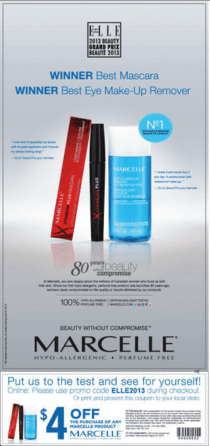 Marcelle Canada Coupons: Save $4 on Your Purchase of Any ...