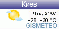 GISMETEO: Погода по г.Киев