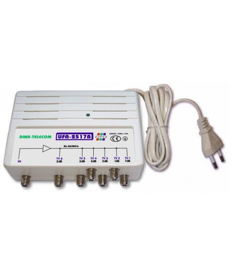 AMPLIFICATEUR 6 SORTIES TV DINH